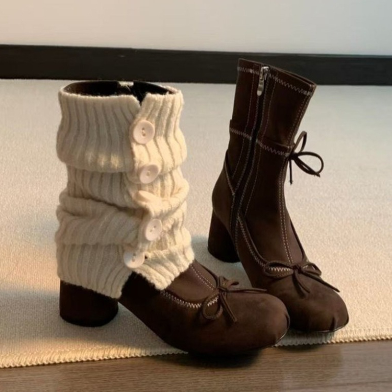 Winter Clothing For Woman - Bow High Heels Women Boots New