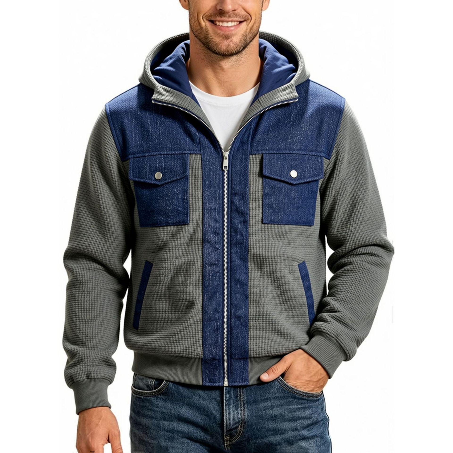Winter Clothing Work - Streetwear Work Baseball Jackets Mens Fashion