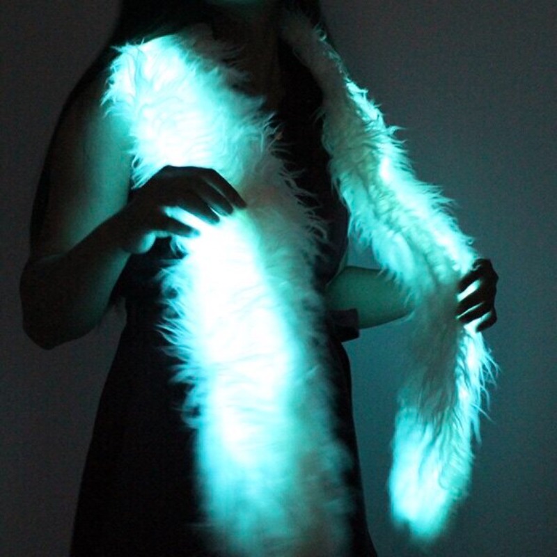 Winter Clothing Store - Everbright Store LED Luminous Scarf Plush