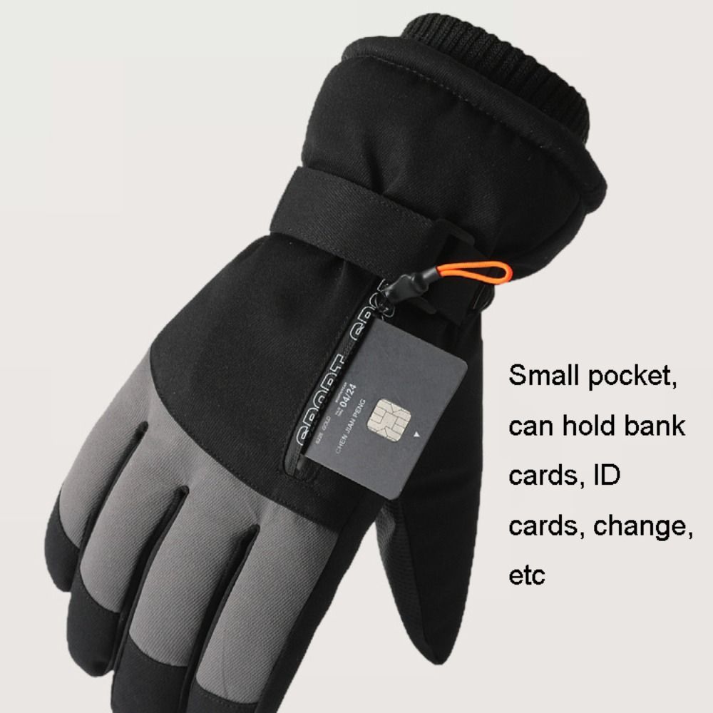 Waterproof Mitten Ski - Windproof Winter Warm Gloves Touch Screen