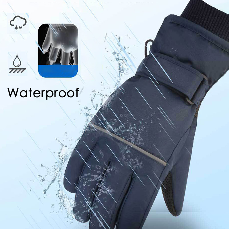 Waterproof Ski Gloves for Adul - огляд і ціна Waterproof Mitten Ski