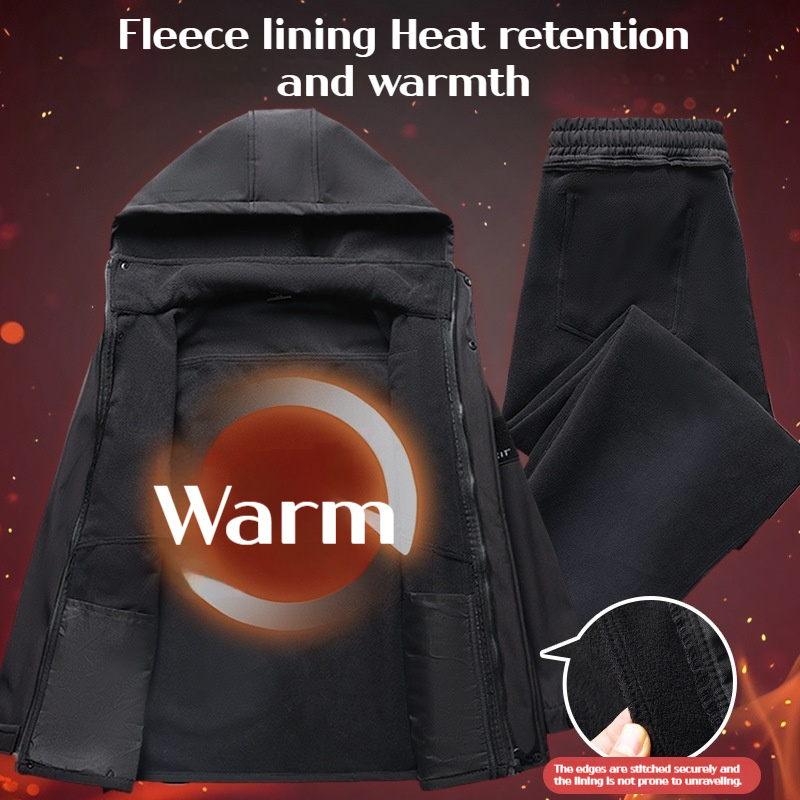 Men's Work Suit Winter Thicken - огляд і ціна Winter Clothing Work