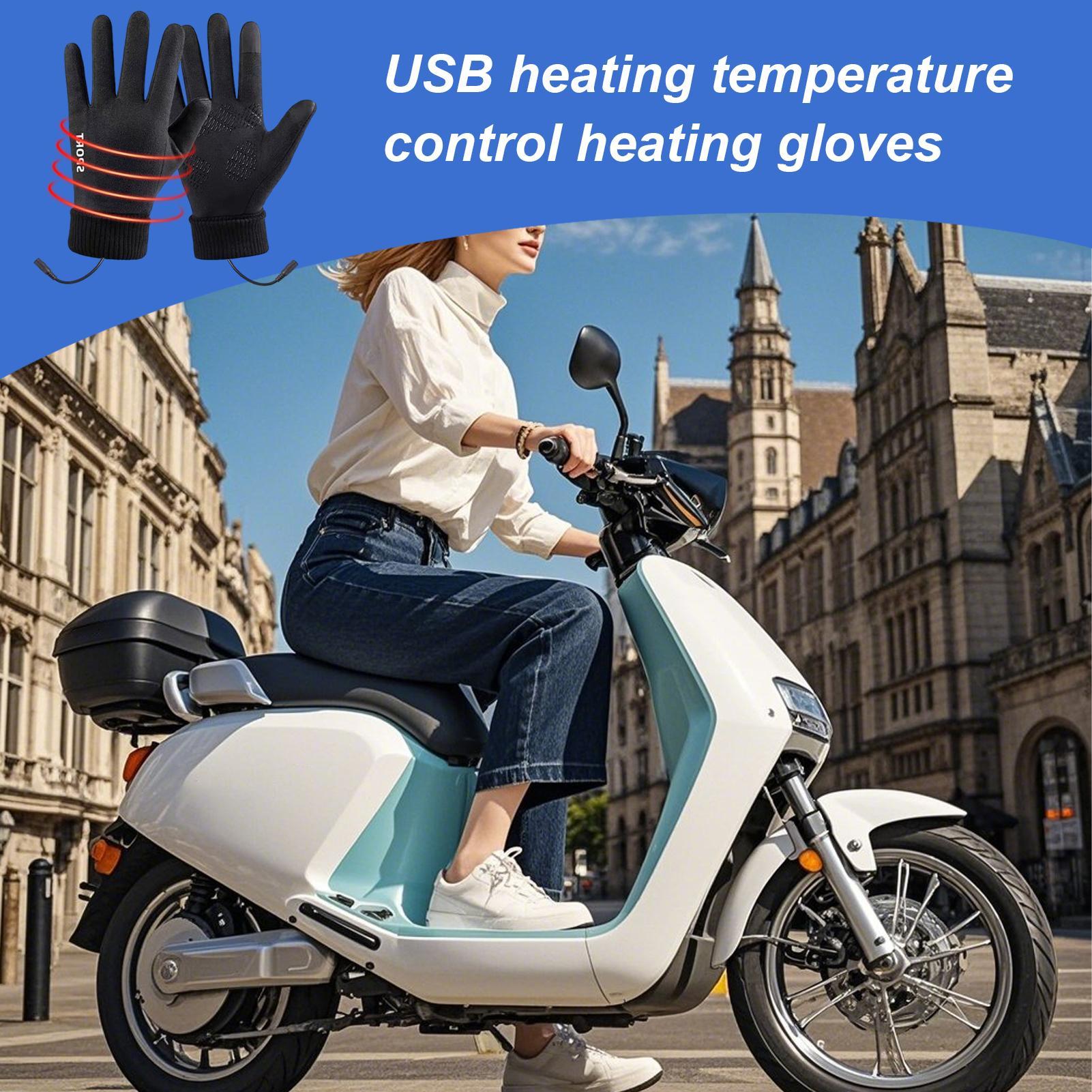 Heated Ski Gloves USB Heated W - огляд і ціна Waterproof Mitten Ski