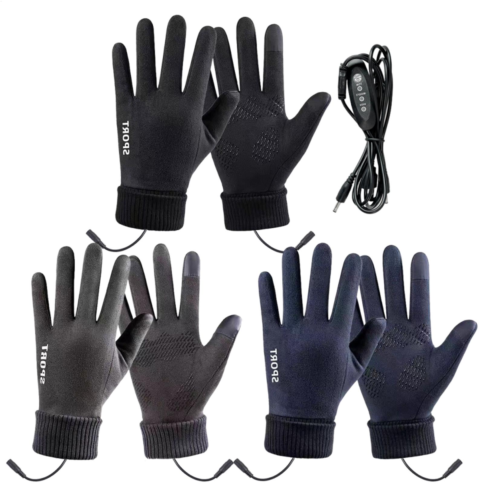 Heated Ski Gloves USB Heated W - огляд і ціна Waterproof Mitten Ski