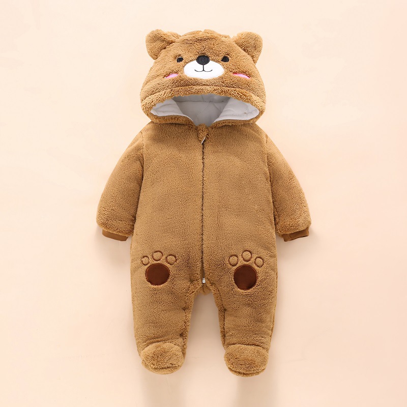 0-12M Baby Rompers Cute Bear T - огляд і ціна Winter Clothing Toddler
