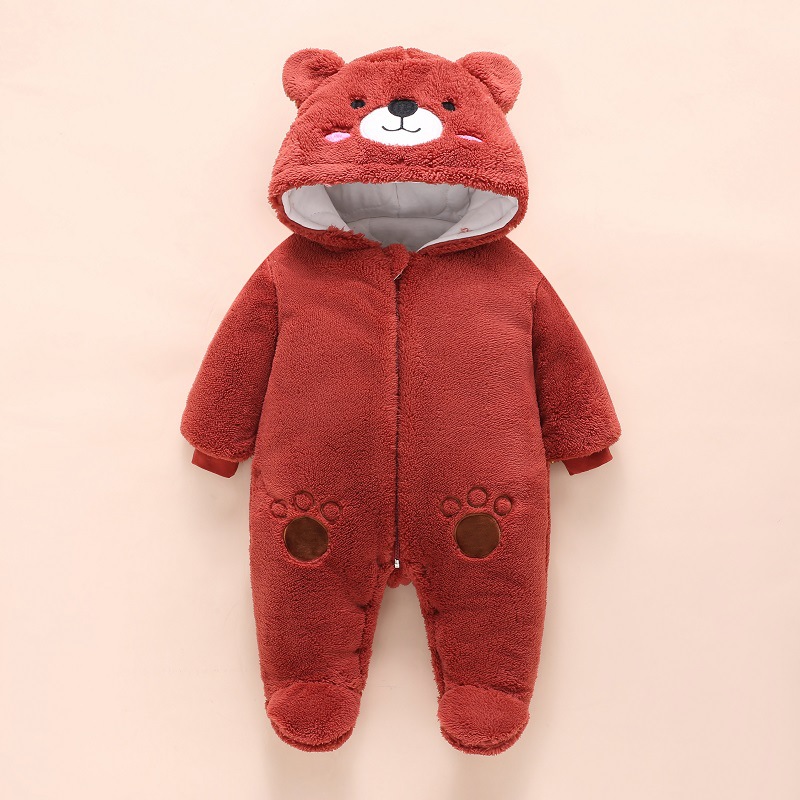 0-12M Baby Rompers Cute Bear T - огляд і ціна Winter Clothing Toddler