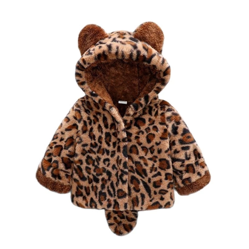 1 2 3 4 Years Plush Baby Jacke - огляд і ціна Winter Clothing Toddler
