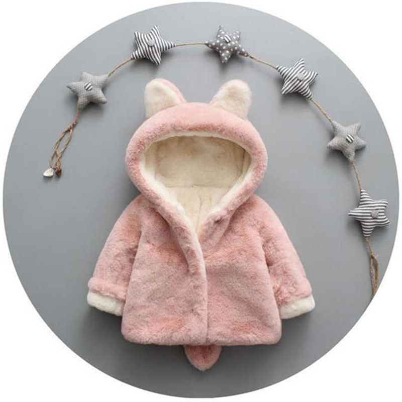 1 2 3 4 Years Plush Baby Jacke - огляд і ціна Winter Clothing Toddler