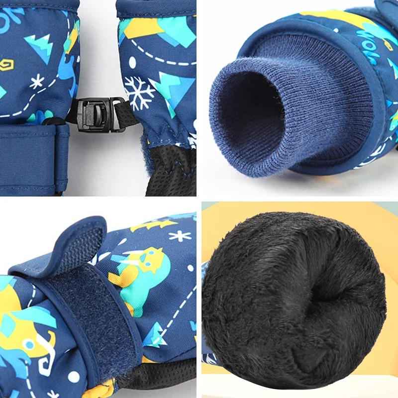 Winter Children Ski Gloves Thi - огляд і ціна Waterproof Mitten Ski