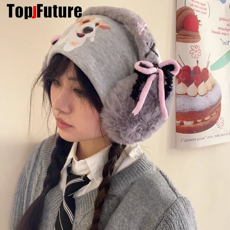 Harajuku Y2k Cute Sweet Lolita - огляд і ціна Ear Muff Foldable