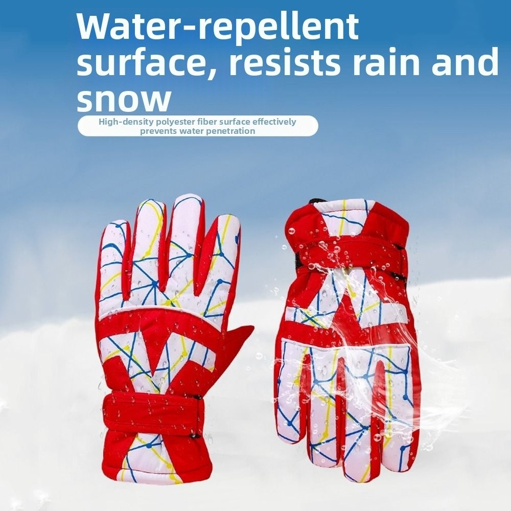 Waterproof Children Snow Mitte - огляд і ціна Waterproof Mitten Ski