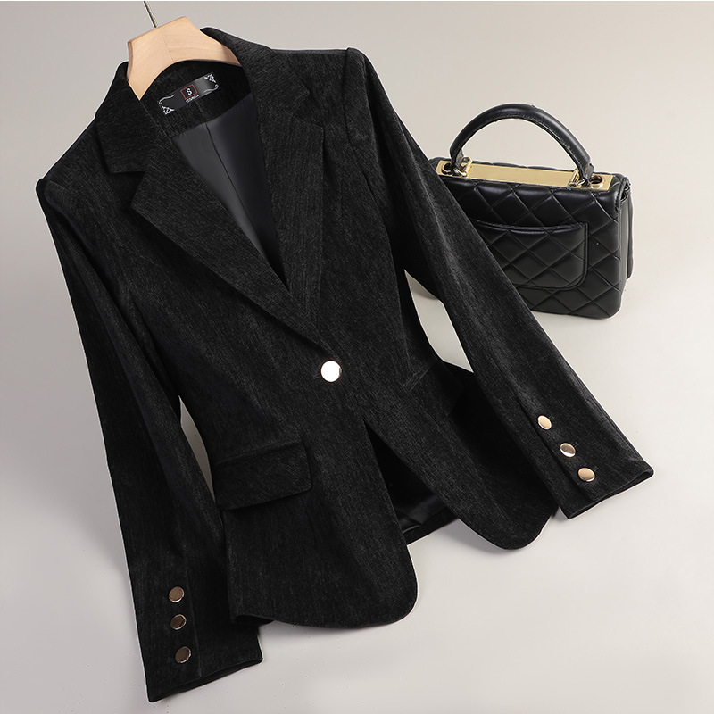 Yellow Gold Velvet Blazer Wome - огляд і ціна Winter Clothing Work