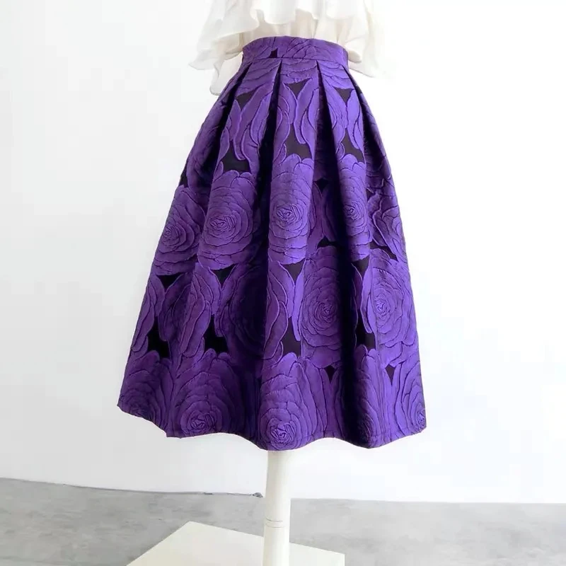 Rose Purple Floral Elegant Chi - огляд і ціна Winter Clothing For Woman