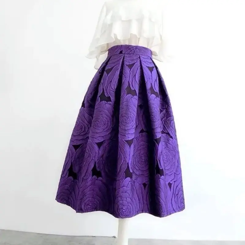 Rose Purple Floral Elegant Chi - огляд і ціна Winter Clothing For Woman