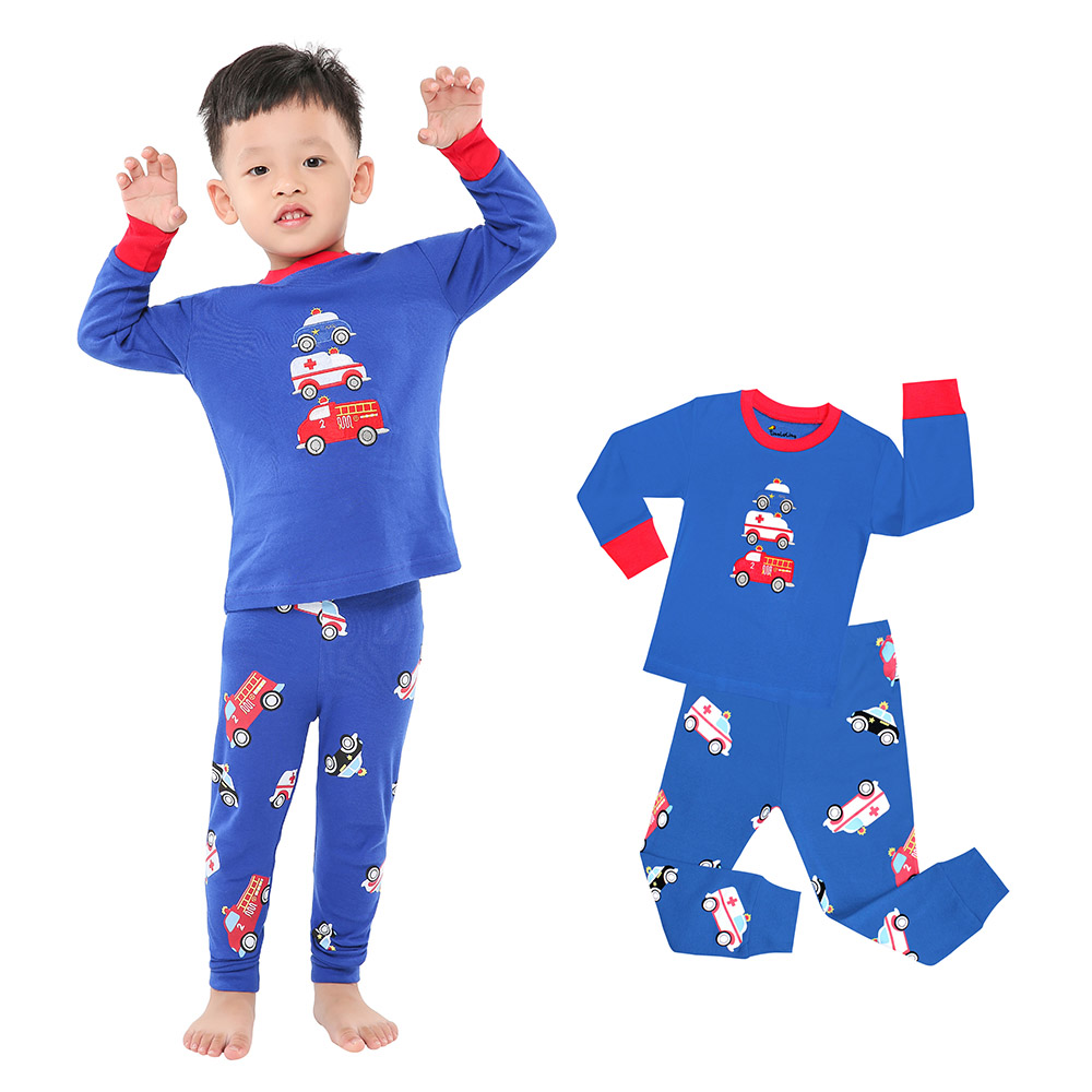100 Cotton Boys Pajamas Sets 2 - огляд і ціна Winter Clothing Toddler