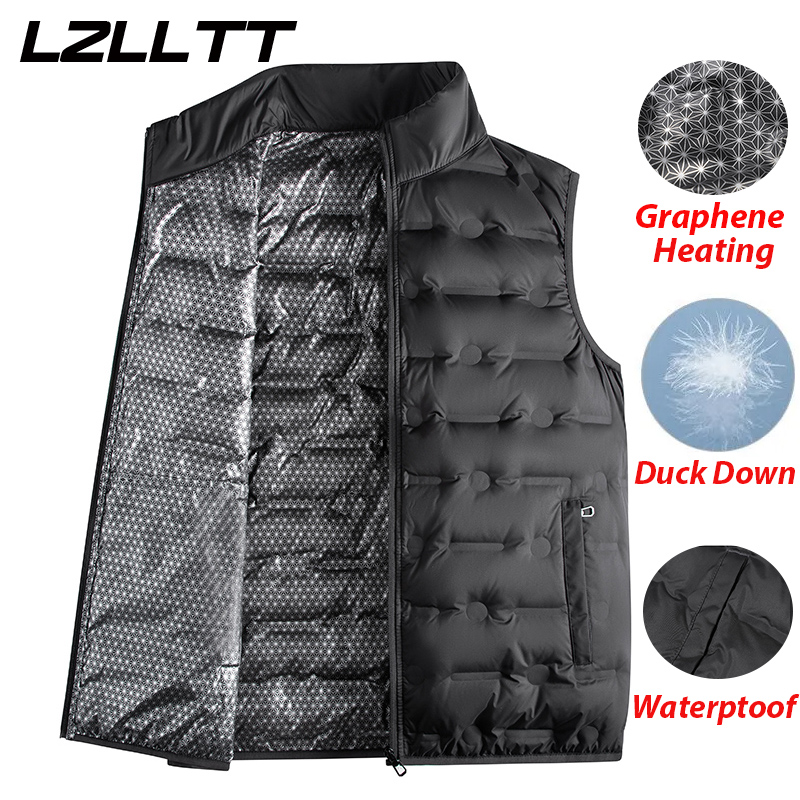 Winter Men Down Vests Mens wat - огляд і ціна Winter Clothing Work