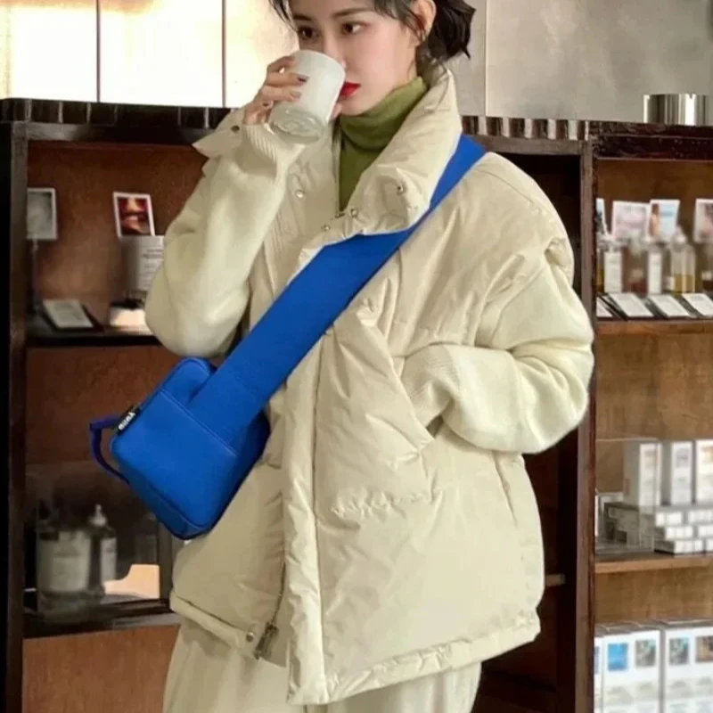 Solid Color Zipper Women's Ves - огляд і ціна Winter Clothing Work