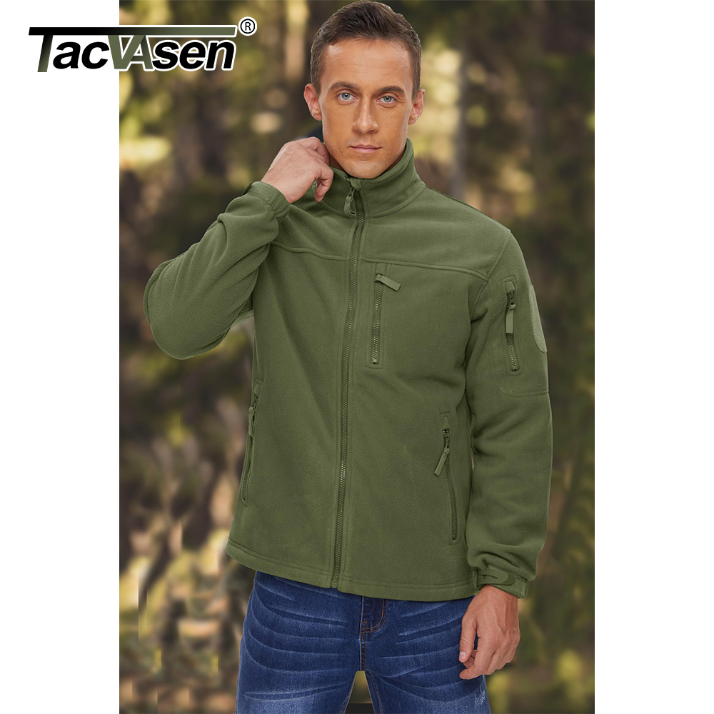 TACVASEN Men's Fleece Jacket S - огляд і ціна Winter Clothing Work