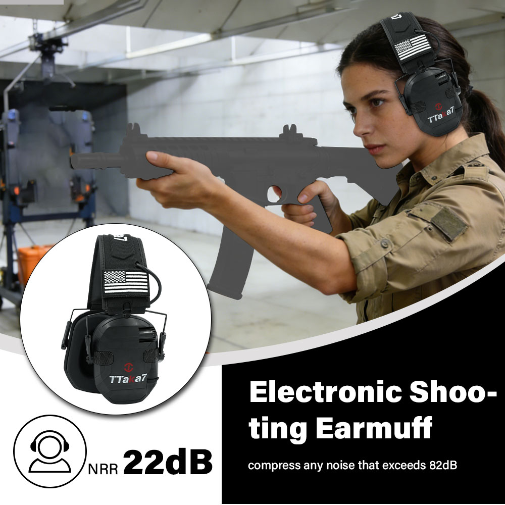 W1/W3 Foldable Electronic Shoo - огляд і ціна Ear Muff Foldable