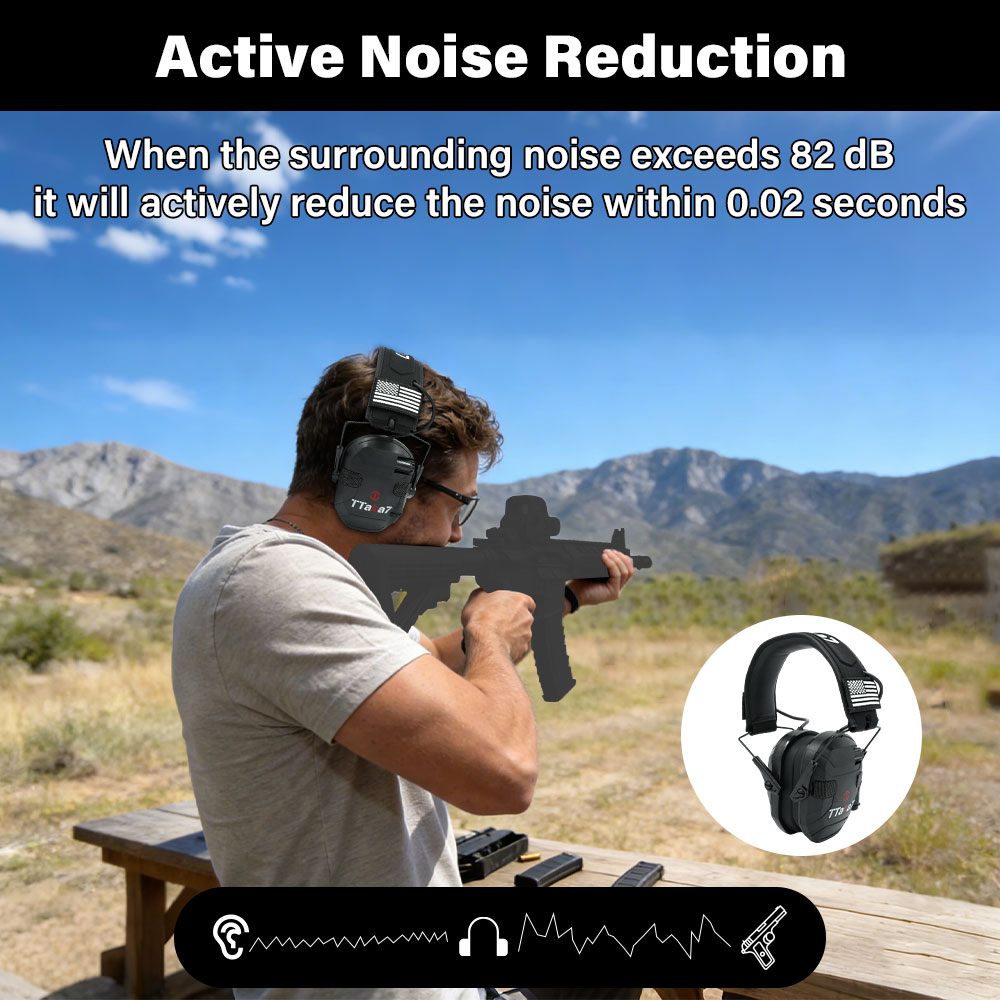 W1/W3 Foldable Electronic Shoo - огляд і ціна Ear Muff Foldable