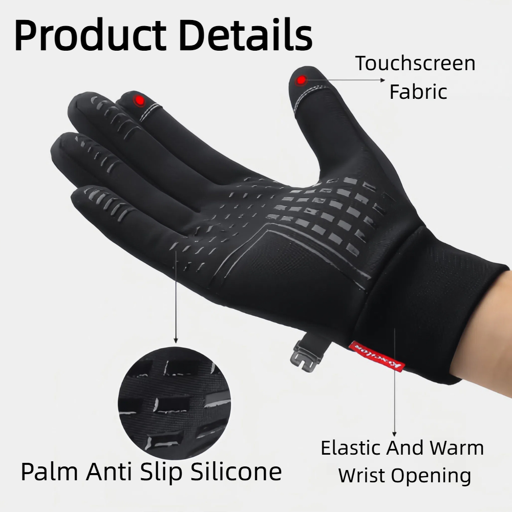 Winter Waterproof Cycling Glov - огляд і ціна Waterproof Mitten Ski