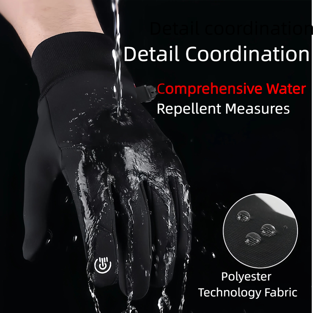 Winter Waterproof Cycling Glov - огляд і ціна Waterproof Mitten Ski