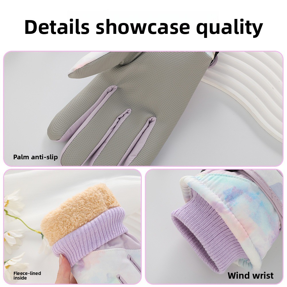 New Waterproof Ski Gloves Wind - огляд і ціна Waterproof Mitten Ski