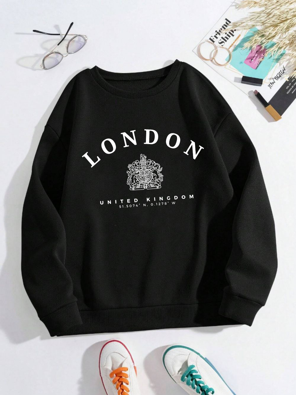 London Uk Royal Badge Print Wo - огляд і ціна Winter Clothing London