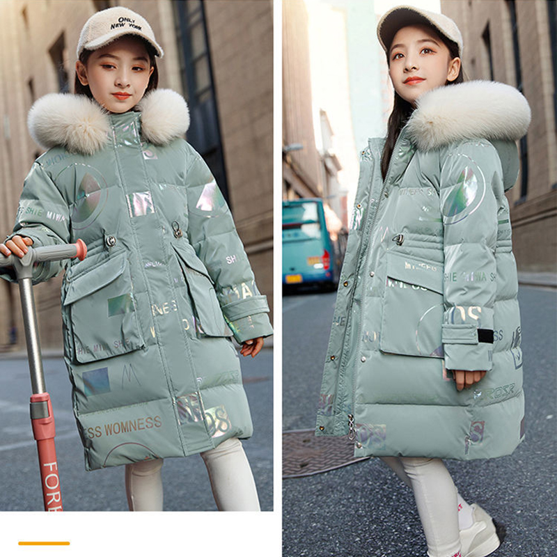 5 to14 Years Girls Down Jacket - огляд і ціна Winter Clothing Toddler