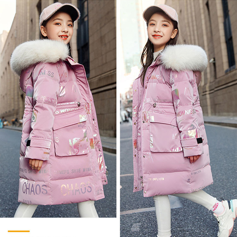 5 to14 Years Girls Down Jacket - огляд і ціна Winter Clothing Toddler