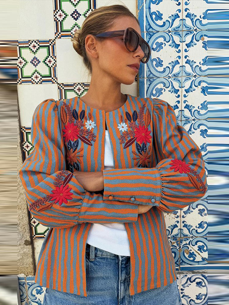 2026 Early Autumn Striped Flow - огляд і ціна Winter Clothing For Woman